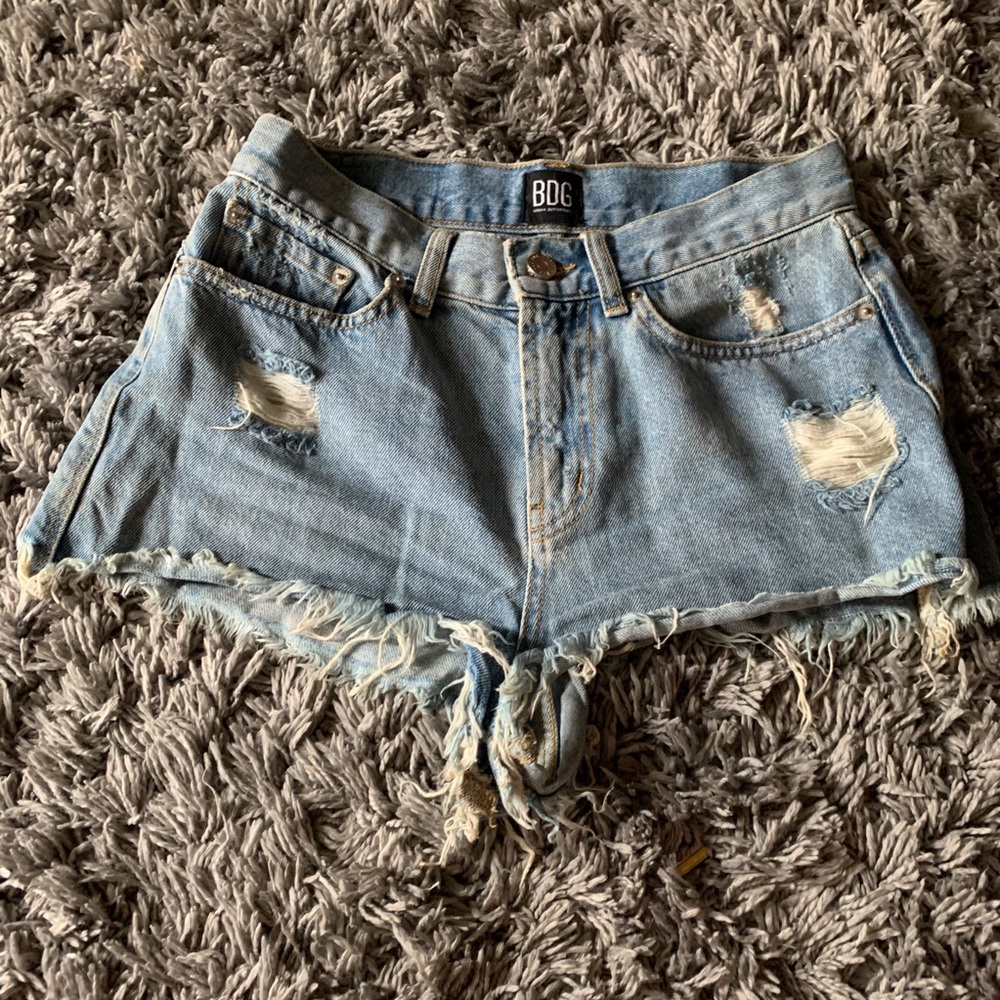 Urban Outfitters Light Blue Jean Shorts